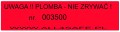 Plomby Wyborcze 150x40mm 1